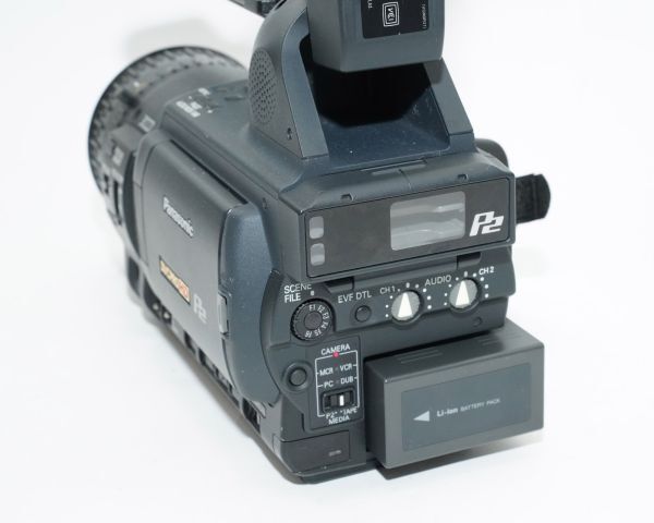 Panasonic HVX200 Camera with Charger Battery P2 Card LED Light [g1247720804]