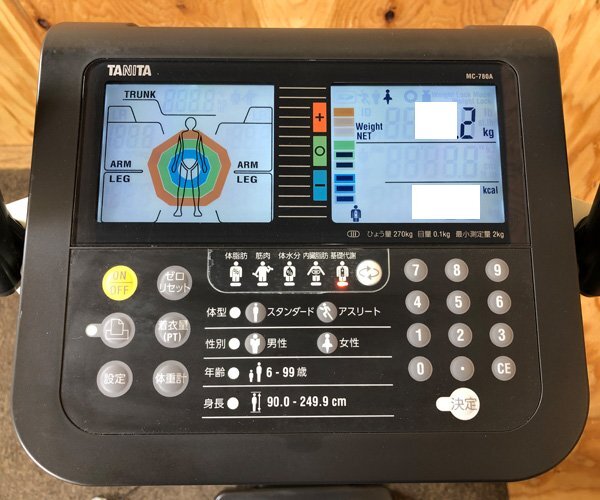 Tanita MC-780A Multi-Frequency Body Composition Analyzer with NV-190 Software [e1244191826]