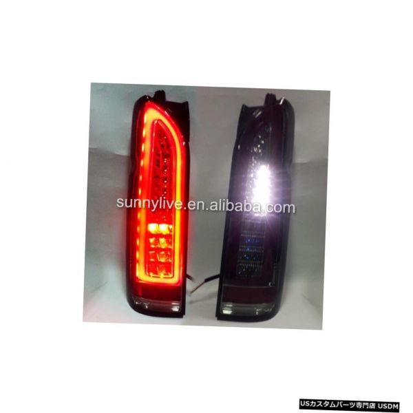 TOYOTA HIACE Full LED Tail Light Smoke Black 2005-2014 [s835507165]