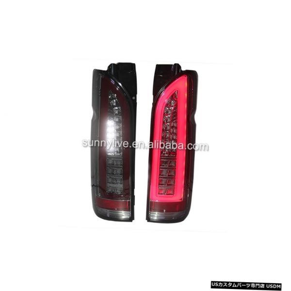 Imported Car Parts Full LED Tail Light Smoke Black for Toyota Hiace 2014-Up [k528274956]