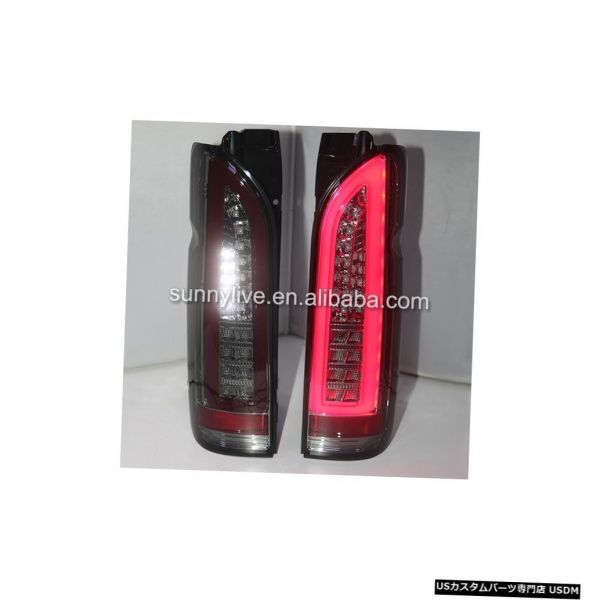 Imported Car Parts Full LED Tail Light Smoke Black for Toyota Hiace 2014-Up [k528274956]