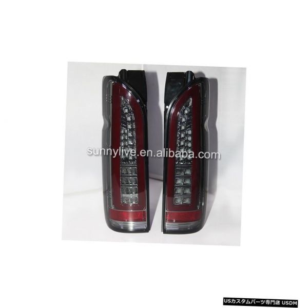 Imported Car Parts Full LED Tail Light Smoke Black for Toyota Hiace 2014-Up [k528274956]