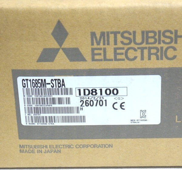 Mitsubishi Electric GT1685M-STBA Touch Panel Display GOT1000 12.1 Inch [d1146721329]