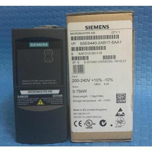 Siemens 6SE6440-2AB17-5AA1 Micro Master 440 [u1150200154]