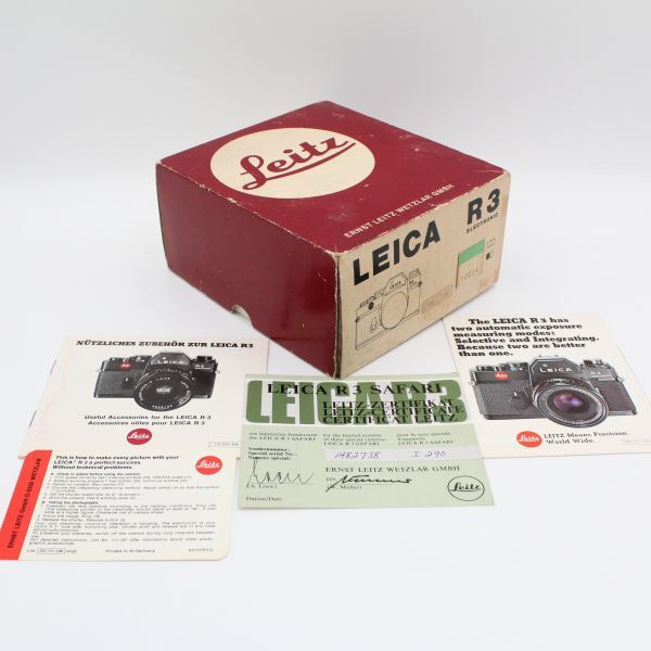 LEICA R3 ELECTRONIC Safari Camera [v1163043188]