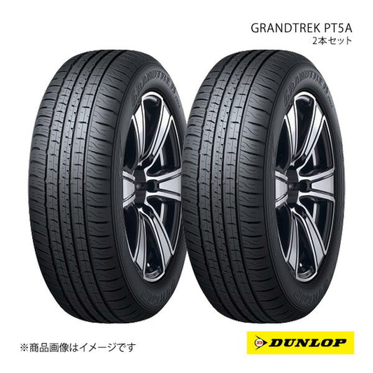DUNLOP GRANDTREK PT5A 265/55R20 New car installed OEM tires 2 pcs Toyota Land Cruiser 300 265 55 20 [r1181515159]