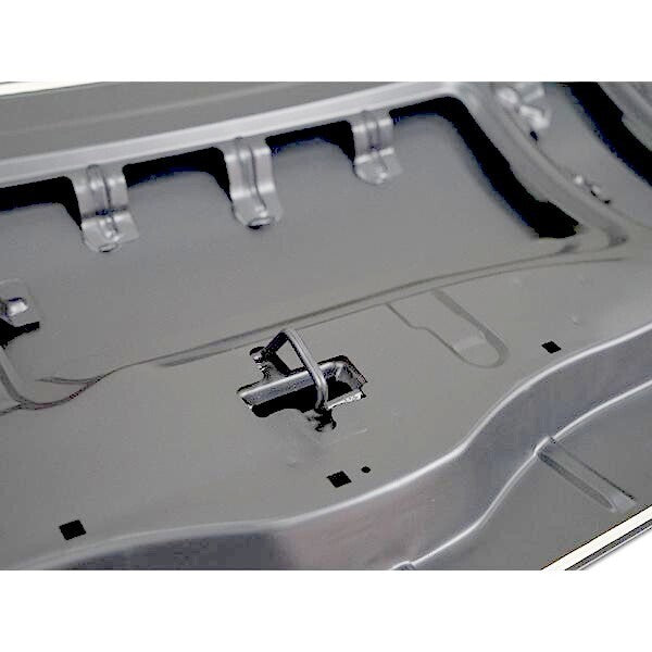 Hiace bonnet 200 series wide Toyota aero bonnet HIACE steel custom exterior TOYOTA face unpainted new [c1182921038]