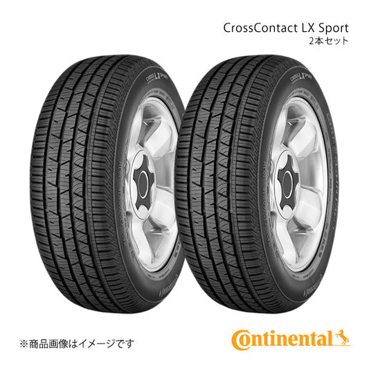Continental CrossContact LX Sport 235/60R18 103V AR SSR SUV Tire Set of 2 [u1184809763]