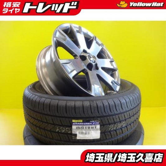 Mitsubishi Delica D5 Dunlop GRANDTREK PT5 225/55R18 98V Summer Tire Set [c1189439040]