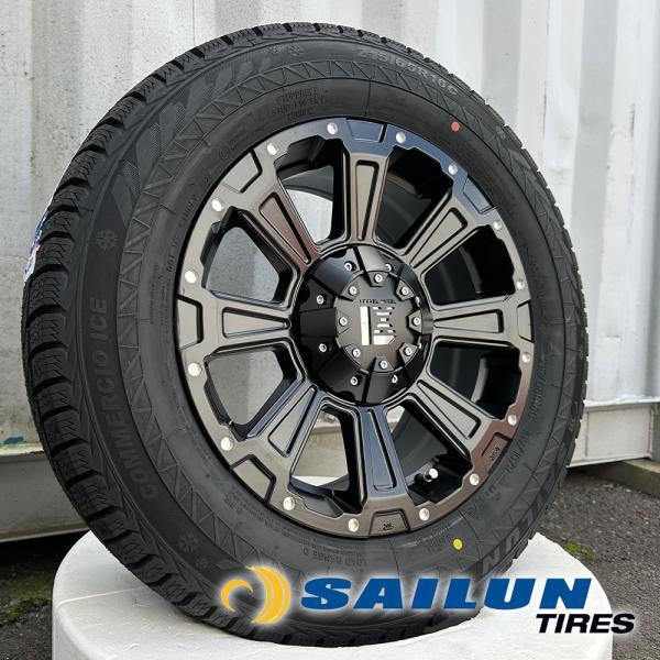 2024 ready-to-delivery HIACE exclusive studless tire wheel 16 inch SAILUN COMMRECIO ICE 215/65R16 set of 4 DeathRock [o1205495749]