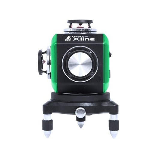 Shinwa 71618 Laser Robo X-Line Green Full Line Background Cloth Pendulum Magnetic Damper Light Receiver Tripod Set [d1210091869]