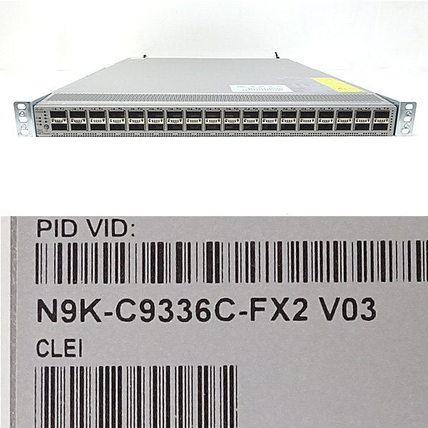 Cisco N9K-C9336C-FX2 Nexus Switch [1211282835]