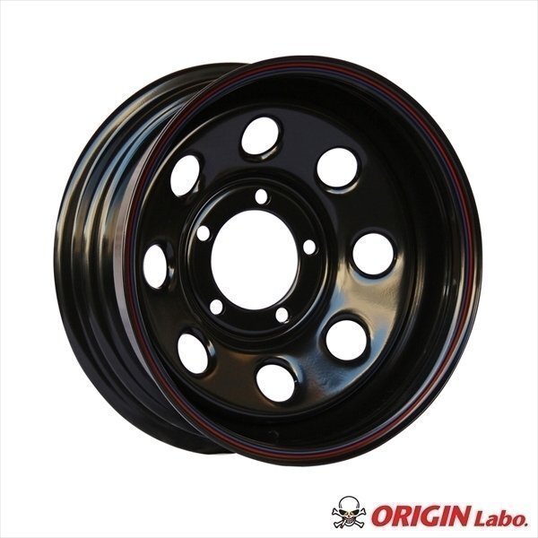 Matsudoya Teppachi 16 inches x 6.0J-40 Black DUNLOP GRANDTREK MT2 700R16 For Jimny JB64 JB74 JB23 JA11 Series [e1211882494]