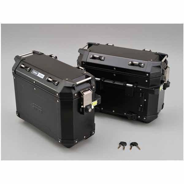 Daytona GIVI TREKKER OUTBACK OBKN37BPACK2 Case Black Line Left and Right Set 37L [d1212344054]
