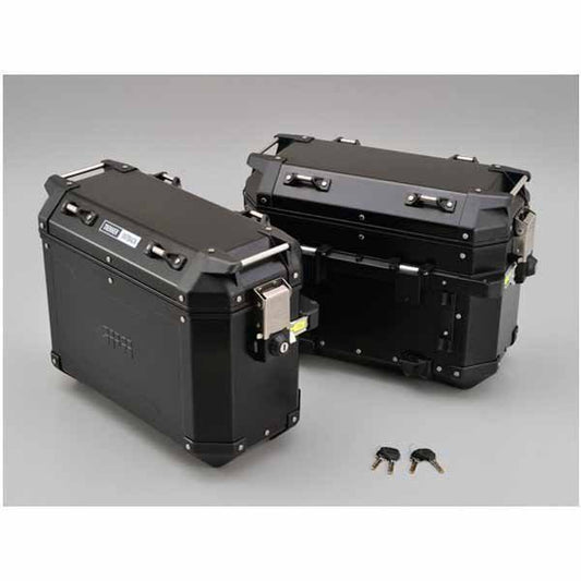 Daytona GIVI TREKKER OUTBACK OBKN37BPACK2 Case Black Line Left and Right Set 37L [d1212344054]
