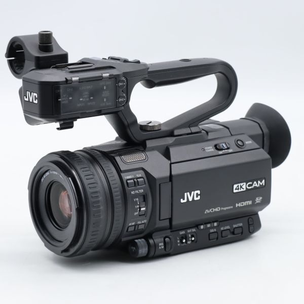JVC GY-HM185 4K Camera Recorder with 3 Batteries [r1213060616]