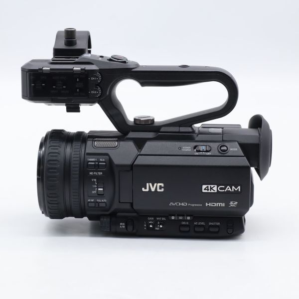 JVC GY-HM185 4K Camera Recorder with 3 Batteries [r1213060616]