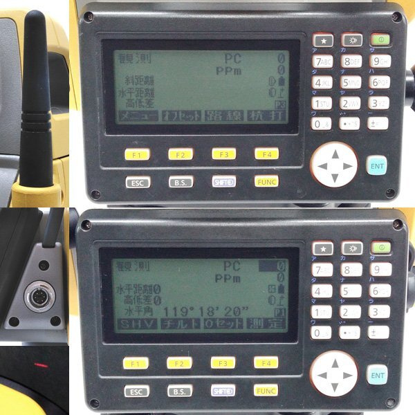 TOPCON EASY STATION ES-105F Total Station [d1214962050]