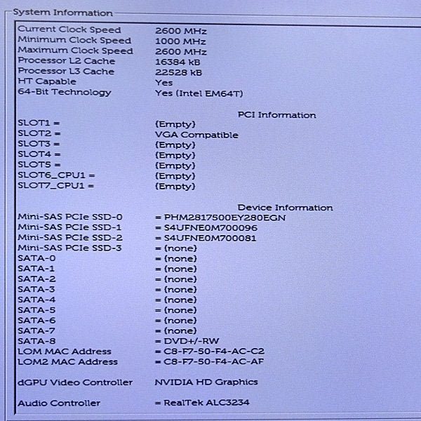 Dell Precision 7920 Xeon Gold 6142 x2 96GB RAM RTX 8000 4TB SSD (as-is) [o1240634164]