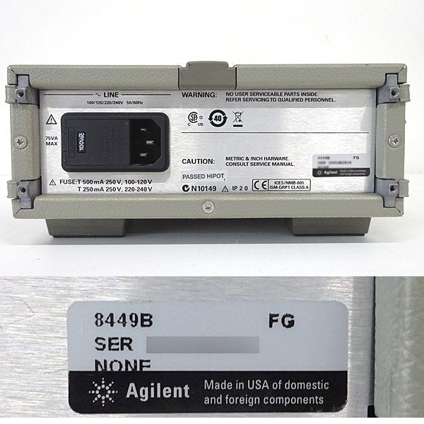 Agilent 8449B Preamplifier 1-26.5GHz [e1248205129]