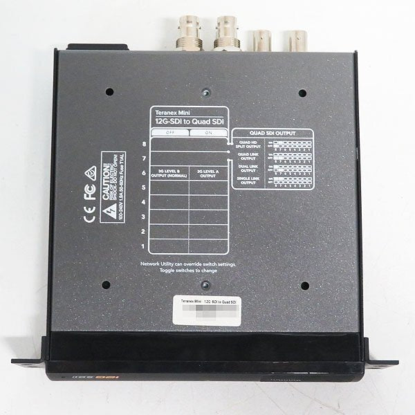 Blackmagic Design Teranex Mini 12G-SDI to Quad SDI 4 Units (for parts or not working) [f1249905513]