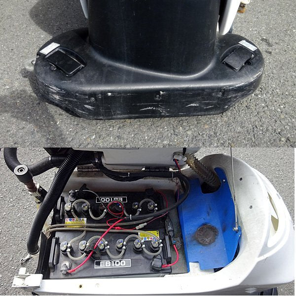 Amano EG-3A Automatic Floor Scrubber with Hour Meter 3008.2h [k1250205255]