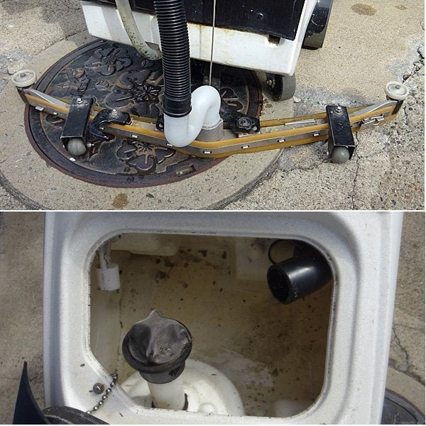 Amano EG-3A Automatic Floor Scrubber with Hour Meter 3008.2h [k1250205255]