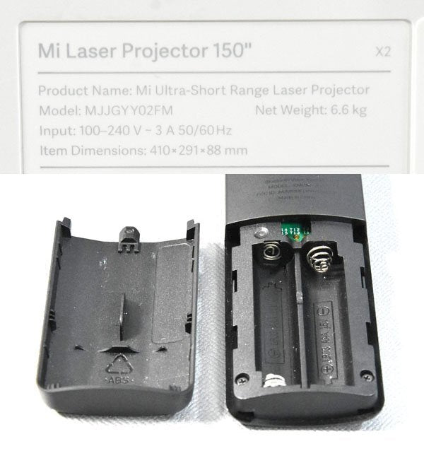 XIAOMI Mi Laser Projector 150 MJJGYY02FM Projector [t1207979749]