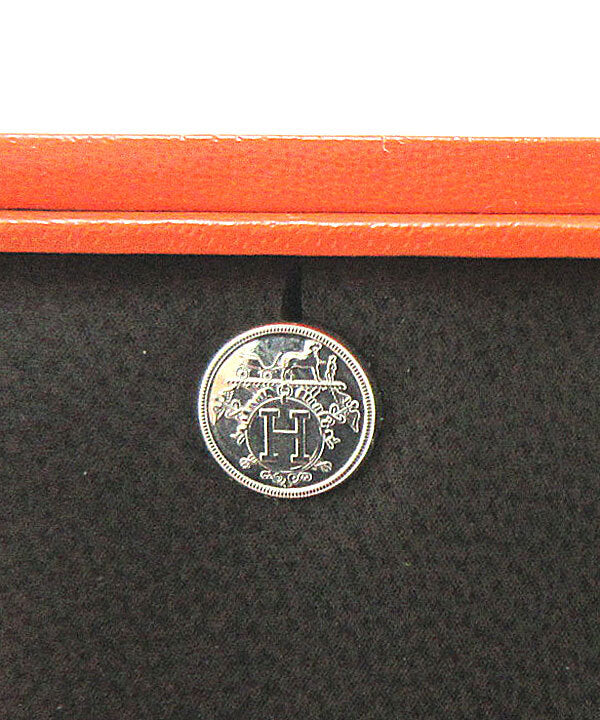Hermes Exlibris TPM Earrings Silver SV925 [t1135895611]
