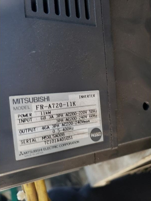 Mitsubishi FR-A720-11K Inverter 11Kw 200/220V 50/60Hz 200/240V [t1187615435]