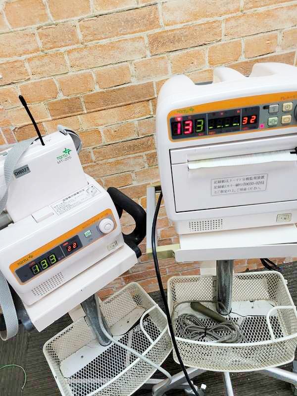 Toytsu MT-205 Wireless Labor Monitoring Transmitter MT-517 Recorder Obstetrics Gynecology Telemeter Cardiograph Measuring Instrument [r1205787028]