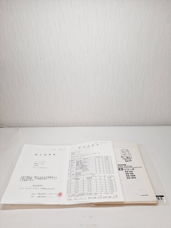 TOPCON ES-107F Total Station [x1208411103]