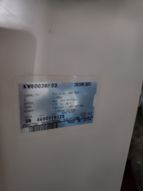 Anritsu Checkweigher 0.5-60g Belt Width 160mm [h1239734887]