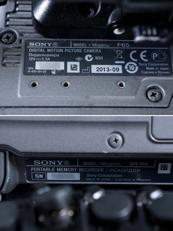 SONY F65 Professional Video Camera without Lens [r1247720085]