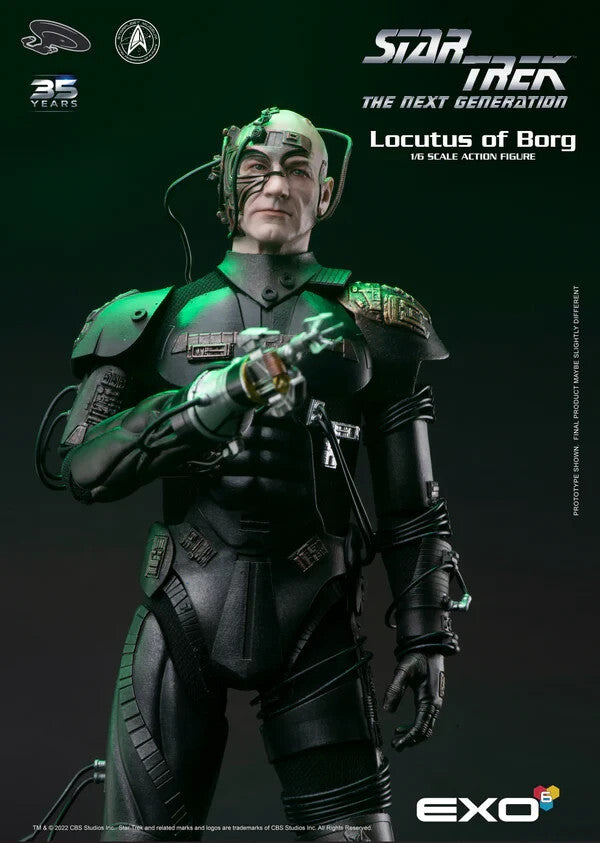 EXO-6 EXO-01-003 Locutus of Borg Action Figure [b1217167336]
