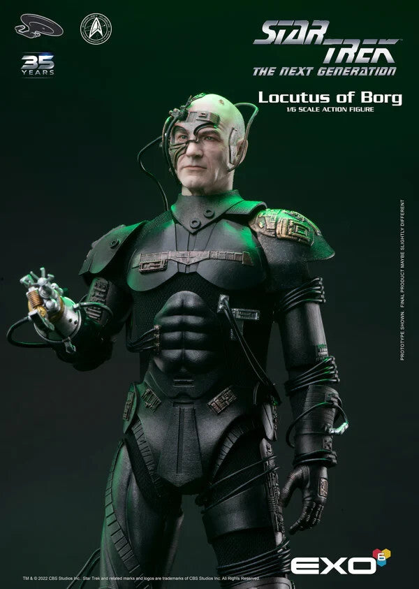 EXO-6 EXO-01-003 Locutus of Borg Action Figure [b1217167336]
