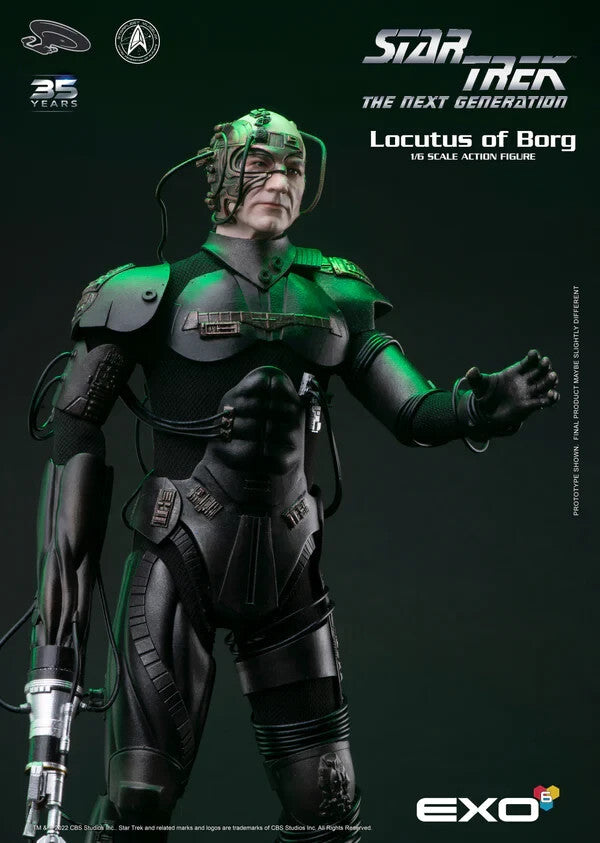 EXO-6 EXO-01-003 Locutus of Borg Action Figure [b1217167336]