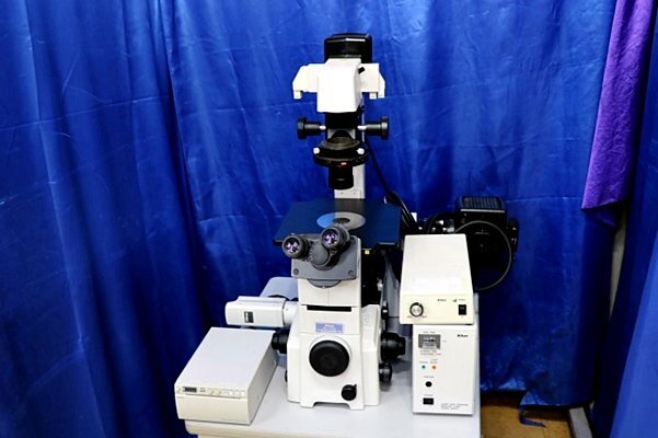 Nikon ECLIPSE TE2000-U Inverted Fluorescence Microscope with DXM1200C Camera [s1191236820]