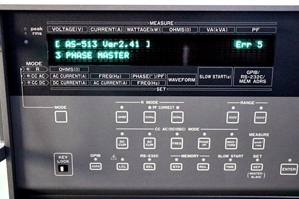 NF AS-513 Electronic Load Device [e1229681530]