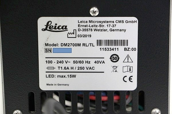 Leica DM2700M RL/TL Industrial Microscope [p1197033590]