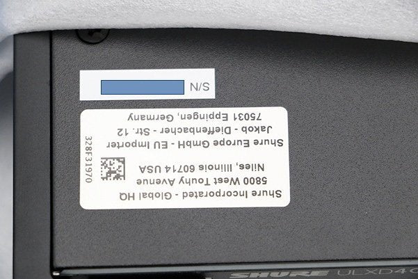SHURE ULXD4Q Quad Channel Digital Wireless Receiver [p1197313307]