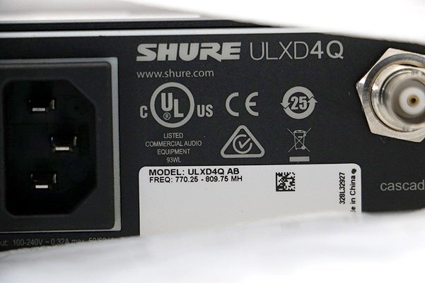 SHURE ULXD4Q Quad Channel Digital Wireless Receiver [p1197313307]