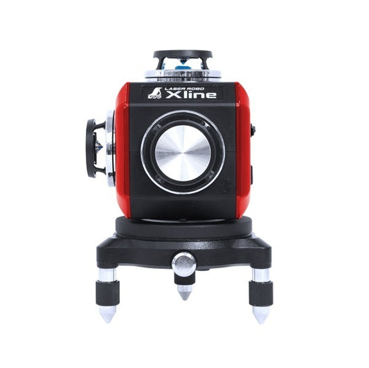 Shinwa 71617 Laser Robo X-Line Red Full Line Ground Ink Cross Pendulum Magnetic Damper Receiver Tripod Set [h1198778777]