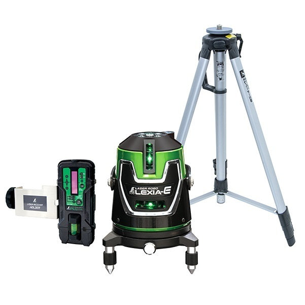 Shinwa 70895 Measurement Laser Robo Lexia E Green Electronic Horizontal Sensor Tripod Set [m1215532420]