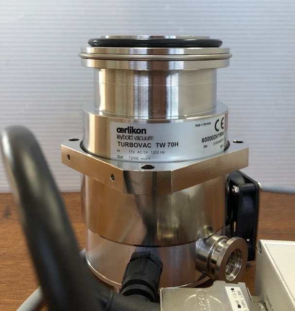 Oerlikon Leybold Turbovac TW 70H Turbo Molecular Pump Turbo Drive 300 TD300 Mass Spectrometer [m1208169663]