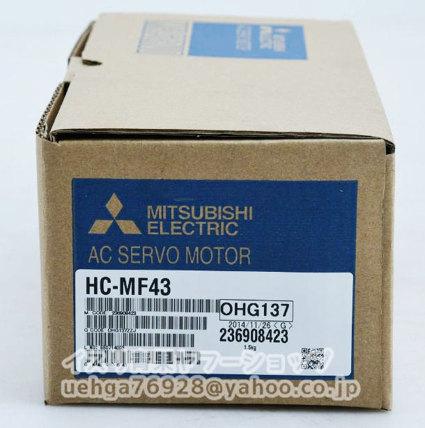MITSUBISHI HC-MF43 AC Servo Motor [r1211878253]