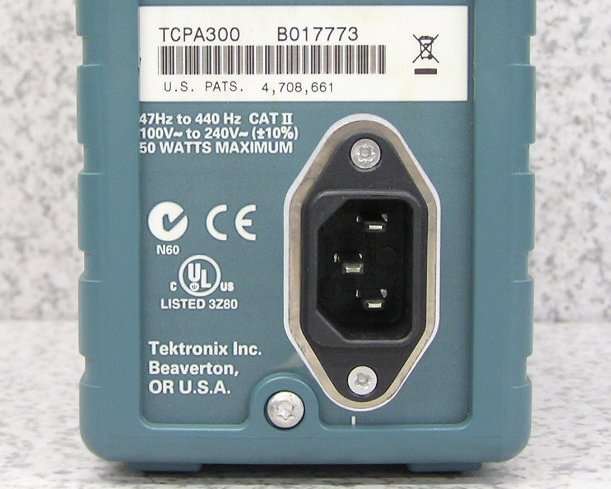 Tektronix TCPA300 Current Probe Amplifier + TCP305 Current Probe 50MHz 50A AC/DC [k1207805954]