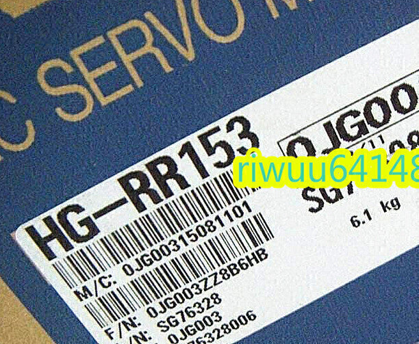 MITSUBISHI HG-RR153 Servo Motor [p1165358762]