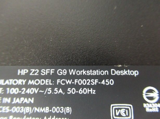 HP Z2 SFF G9 Workstation Desktop PC i7-12700 16GB 500GB HDD 512GB SSD NVIDIA T1000 [m1193126021]