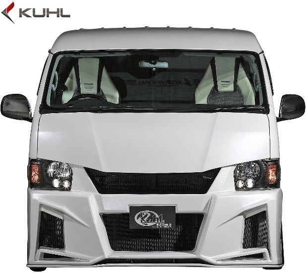 Kuhl Racing Ver4 200W-GT Racing Bonnet FRP Cool Racing Aero Toyota Hiace [k1073466440]